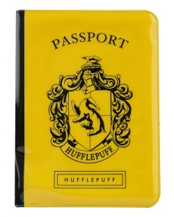 Калъф за паспорт Cine Replicas Movies: Harry Potter - Hufflepuff
