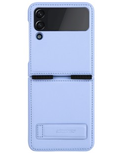 Калъф Nillkin - Qin Leather, Galaxy Z Flip3, лилав