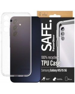 Калъф Safe - TPU, Galaxy A15 5G, прозрачен