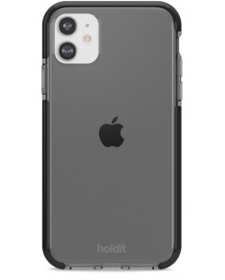 Калъф Holdit - Seethru, iPhone 11, черен