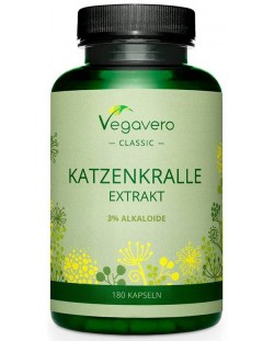 Katzenkralle Extract, 180 капсули, Vegavero
