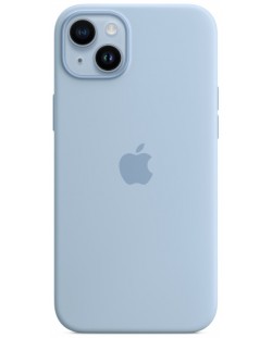 Калъф Apple - Silicone MagSafe, iPhone 14 Plus, Sky