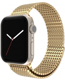 Каишка Next One - Mesh Loop, Apple Watch, 41 mm, Gold