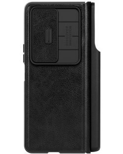 Калъф Nillkin - Qin Pro Leather, Samsung Z fold 4, черен