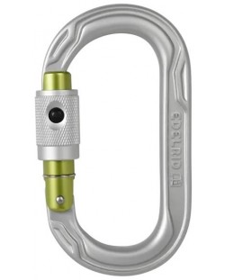 Карабинер Edelrid - Oval Power 2500 Permalock, сив