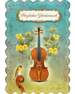 Картичка Gespaensterwald Romantique - Цигулка