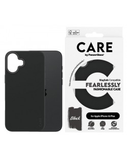 Калъф CARE - Fashionable, iPhone 16 Plus, черен