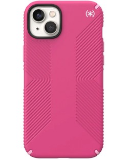 Калъф Speck - Presidio 2 Grip MagSafe, iPhone 14 Plus, розов