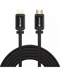 Кабел Sandberg - HDMI/HDMI, 5m, черен
