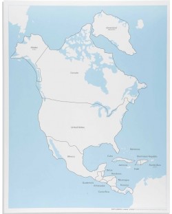Карта на Северна Америка Smart Baby