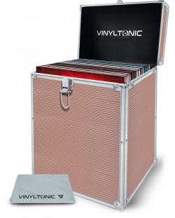 Калъф за грамофонни плочи Vinyl Tonic - VT02RG, розов