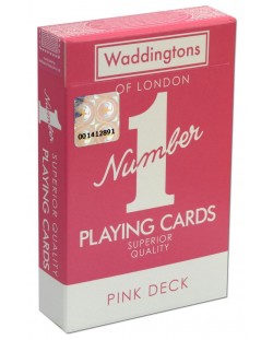 Карти за игра Waddingtons - Pink Deck