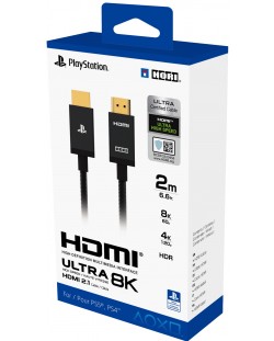 Кабел Hori - Ultra High Speed 8K HDMI 2.1, 2 m