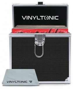 Калъф за грамофонни плочи Vinyl Tonic - VT05B, черен