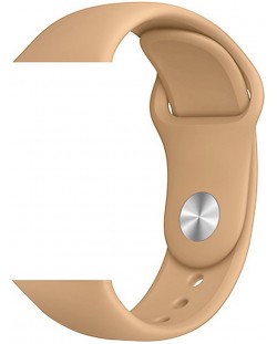 Каишка Trender - Silicone, Apple Watch, 40/41 mm, кафява