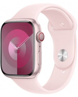 Каишка Apple - Sport S/M, Apple Watch, 45 mm, Light Pink