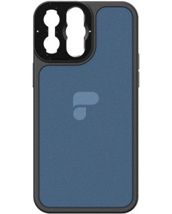 Калъф PolarPro - Midnight Glacier, iPhone 13 Pro Max, син/черен