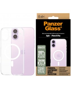 Калъф PanzerGlass - HardCase White MagSafe, iPhone 16 Plus, прозрачен