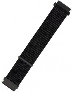 Каишка Xmart - Watch Band Fabric, 22 mm, Dark Black