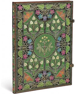  Календар-бележник Paperblanks Poetry in Bloom - Grande, 21 x 30 cm, 64 листа, 2024