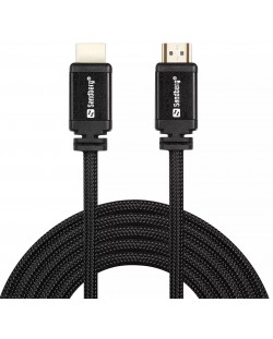 Кабел Sandberg - HDMI/HDMI, 2m, черен