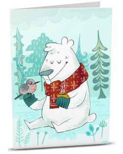 Картичка iGreet - Мечешка зима