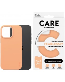 Калъф CARE - Fashionable MagSafe, iPhone 16 Pro Max, Peachy