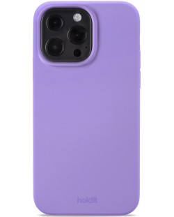 Калъф Holdit - Silicone, iPhone 13 Pro, Violet