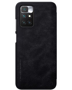 Калъф Nillkin - Qin, Xiaomi Redmi 10, черен