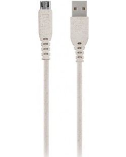 Кабел TnB - Eco, USB-A/Micro USB, 1.5 m, бял