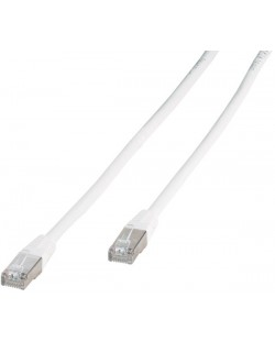 Кабел Vivanco - 45371 CAT6, RJ45/RJ45, 5m, бял