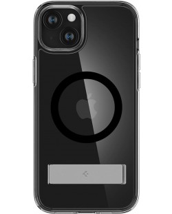 Калъф Spigen - Ultra Hybrid S MagSafe, iPhone 15, черен