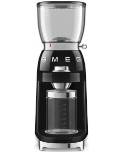 Кафемелачка Smeg - CGF01BLEU 50's Style, 150W, 350 g, черна