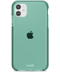 Калъф Holdit - Seethru, iPhone 11, зелен