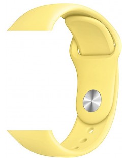 Каишка Trender - Silicone, Apple Watch, 44/45 mm, жълта
