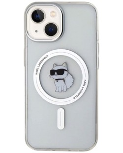 Калъф Karl Lagerfeld - IML Ikonik, iPhone 15, прозрачен