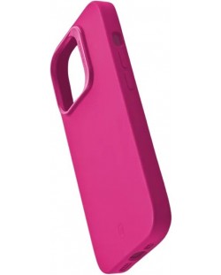 Калъф Cellularline - Sensation Plus, iPhone 15 Pro Max, розов