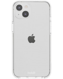 Калъф Holdit - Seethru, iPhone 15 Plus, бял