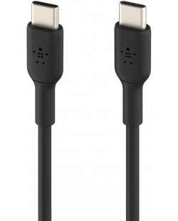 Кабел Belkin - Boost Charge, USB-C/USB-C, 1 m, черен