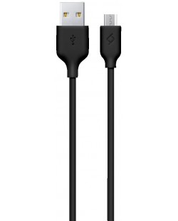 Кабел ttec - New, USB-A/Micro USB, 1.2 m, черен