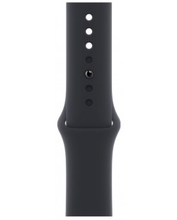 Каишка Apple - Sport Regular, Apple Watch, 45 mm, черна