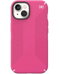 Калъф Speck - Presidio 2 Grip, iPhone 14, розов