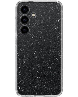 Калъф Spigen - Liquid Crystal Glitter, Galaxy S24, прозрачен