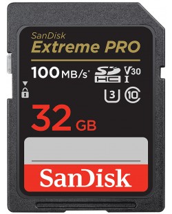 Карта памет SanDisk - Extreme PRO, 32GB, SDHC, Class10