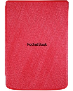 Калъф PocketBook - H-S-634-R-WW, Verse/Verse Pro, червен