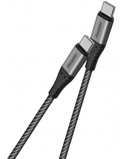 Кабел Energizer - C541CKBK, USB-C/USB-C, 2 m, черен