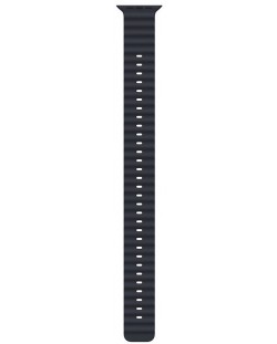 Каишка за часовник Apple - Ocean Band Extension, 49 mm, черна
