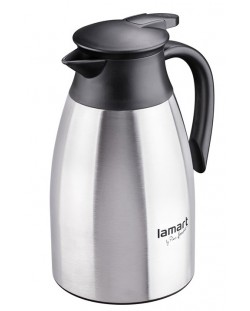 Кана термос Lamart - 1.5 l, сива