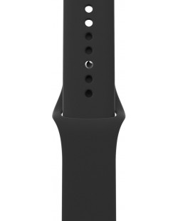 Каишка Next One - Sport Band Silicone, Apple Watch, 42/44 mm, черна