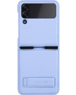 Калъф Nillkin - Qin Leather, Galaxy Z Flip4, лилав